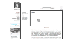 Desktop Screenshot of delirio.es